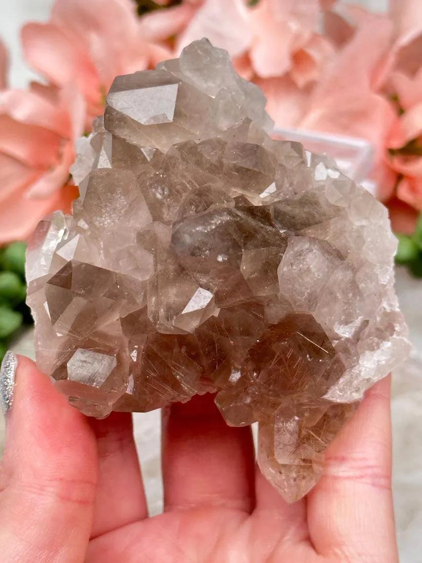 Smoky Quartz With Rutile