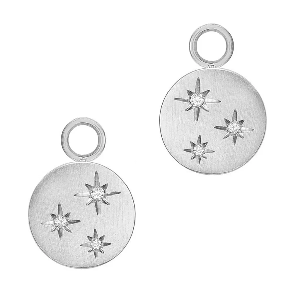 Starry Disc Earring Charms