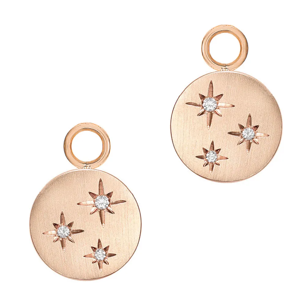 Starry Disc Earring Charms