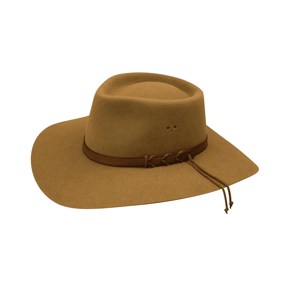 Statesman | Big Australian Wool Felt | LT Brown