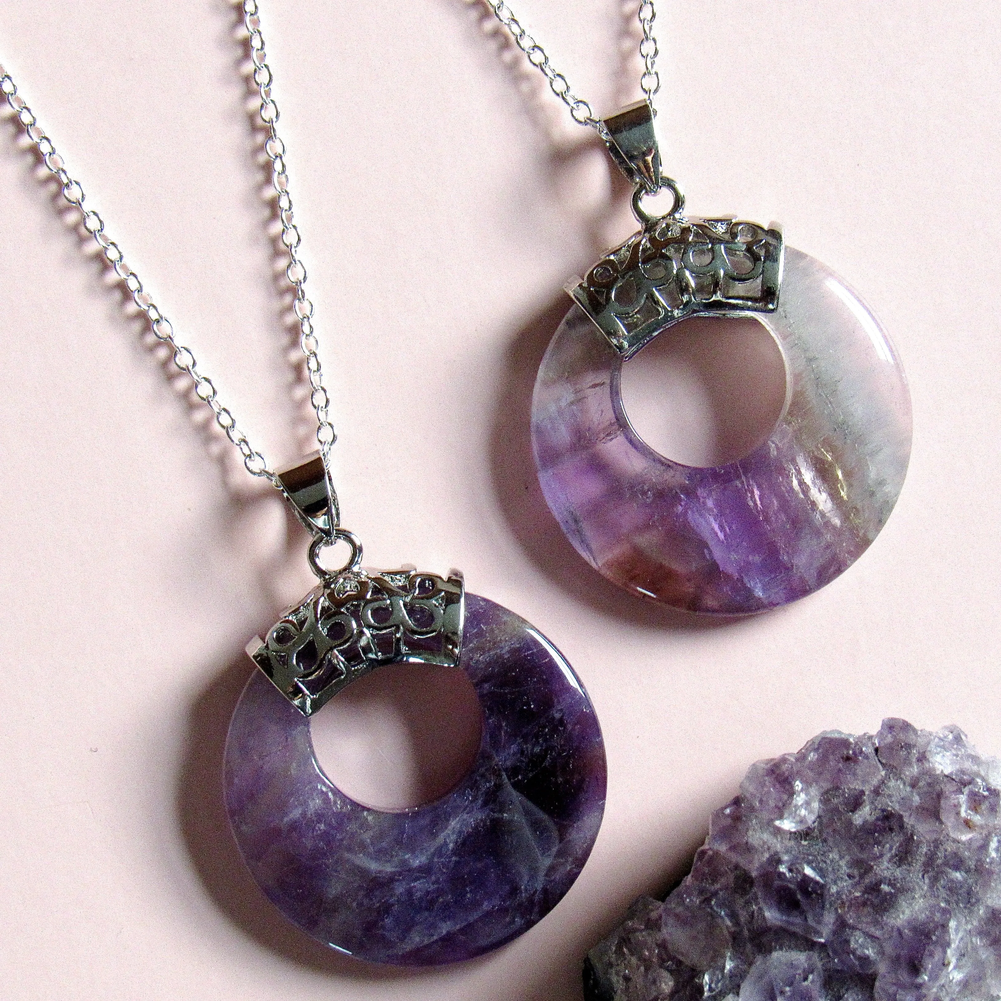 Supernova Amethyst Necklaces