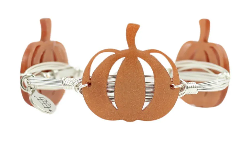 The Caramel Pumpkin Bangle Bracelet