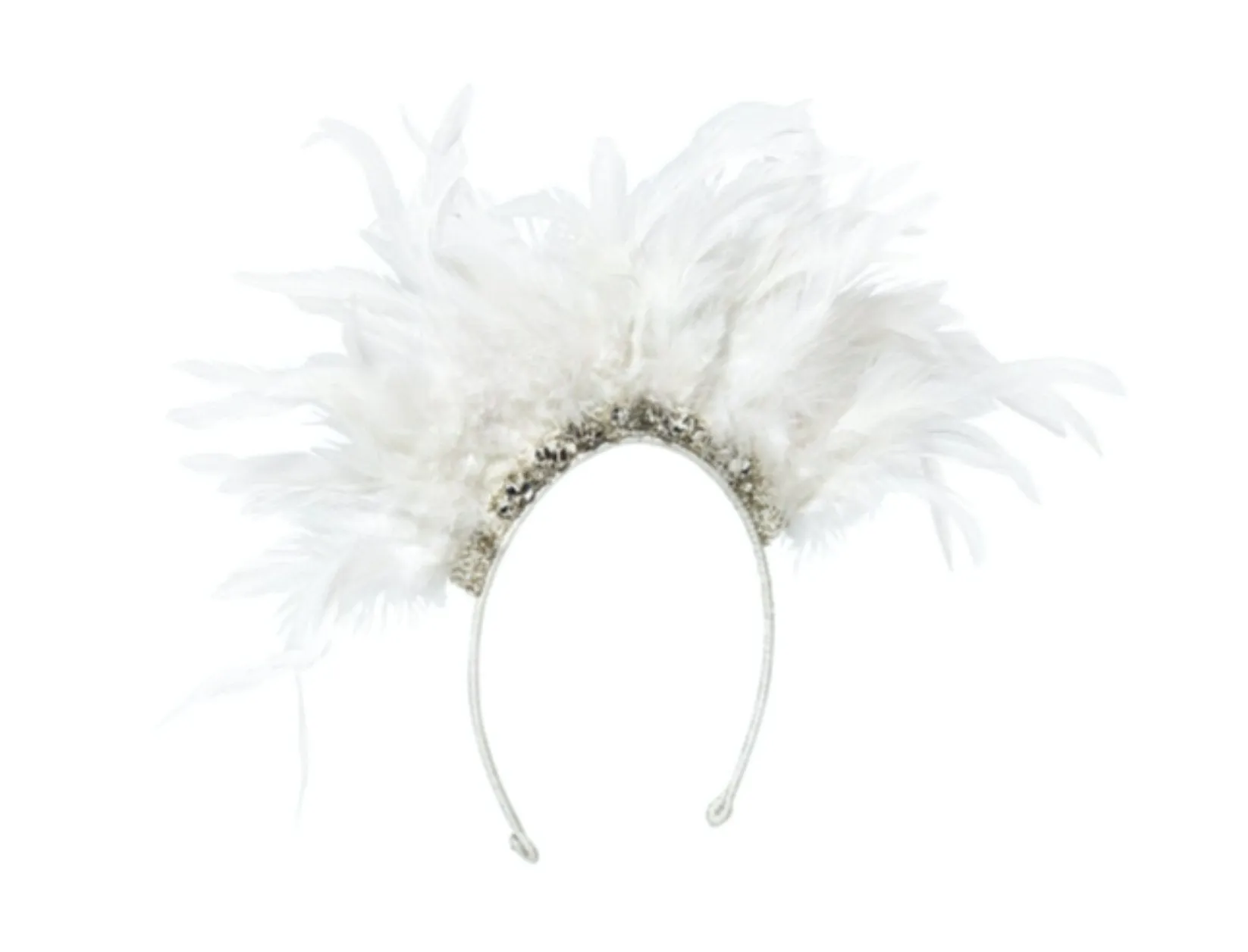 Tutu Du Monde Holiday Crown de Plume Headband - In 2 Color Choices