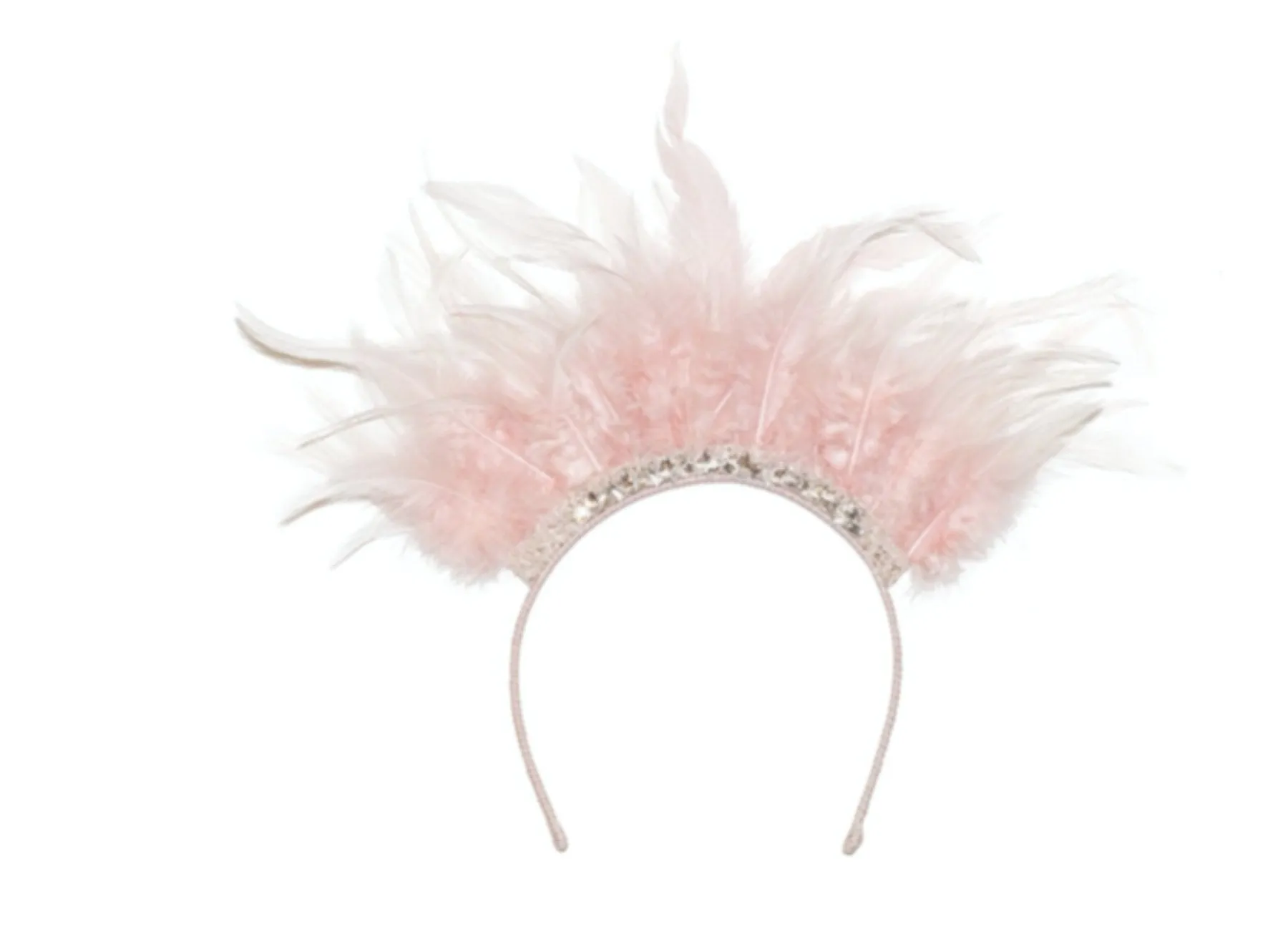 Tutu Du Monde Holiday Crown de Plume Headband - In 2 Color Choices