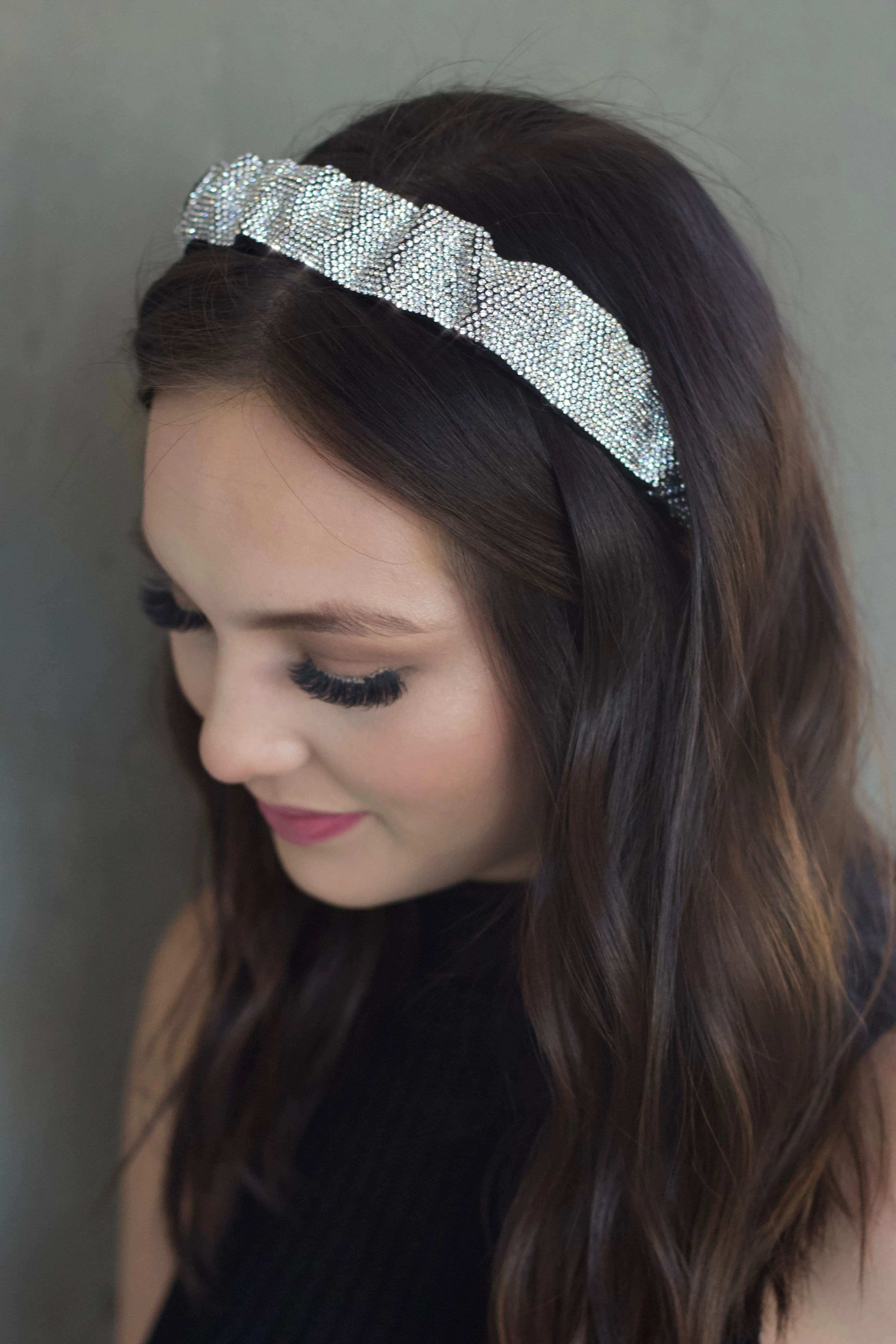 Unbreakable Crystal Cloth Headband