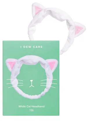 White Cat Headband