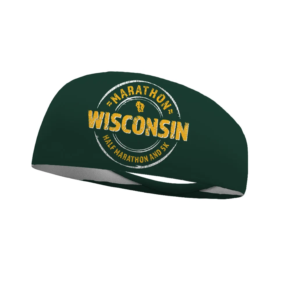 Wisconsin Marathon Classic Performance Wicking Headband