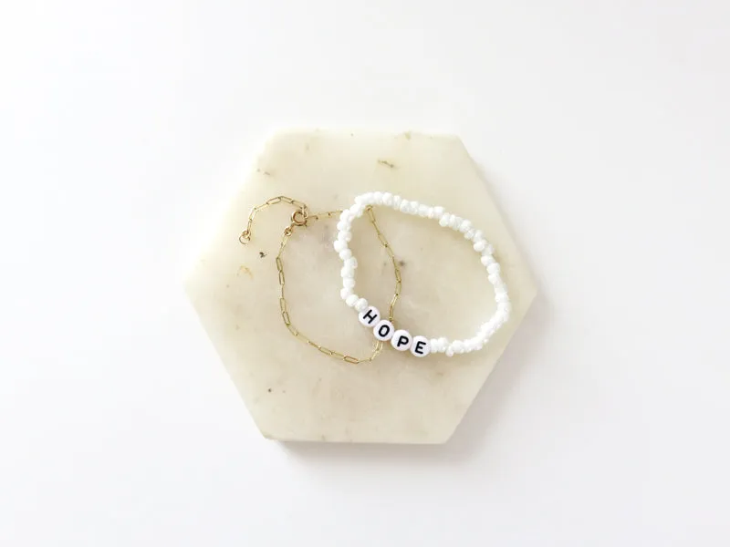 Word Bracelet | Hope