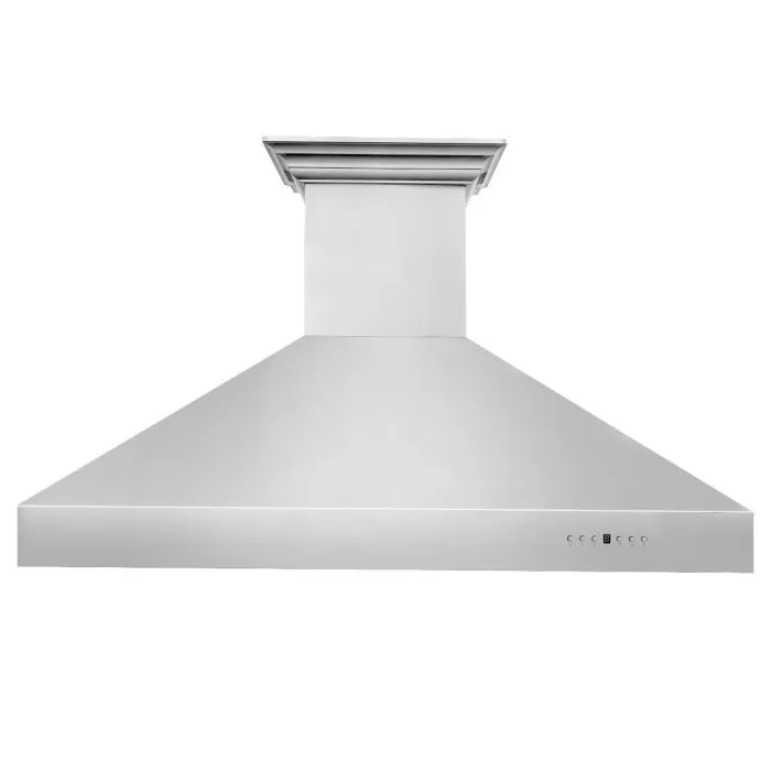 ZLINE 30 IN. Professional Wall Mount Range Hood in Stainless Steel with Built-In CrownSound® BlueTooth Speakers (697CRN-BT-30)